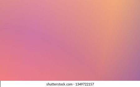 Blur Sweet Dreamy Gradient Color Background. For Web, Presentations And Prints. Vector Illustration