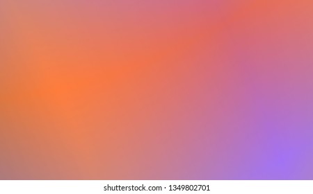 Blur Sweet Dreamy Gradient Color Background. For Brochure, Banner, Wallpaper, Mobile Screen. Vector Illustration