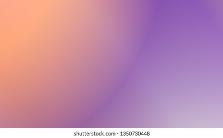 Blur Sweet Dreamy Gradient Color Background. For Web, Presentations And Prints. Vector Illustration