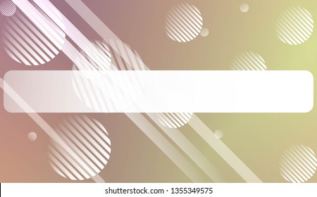 Blur Sweet Dreamy Gradient Color Background with Line, Circle. For Abstract Modern Screen Design For Mobile App. Vector Illustration