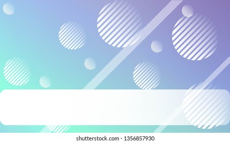 Blur Sweet Dreamy Gradient Color Background with Line, Circle. For Abstract Modern Screen Design For Mobile App. Vector Illustration