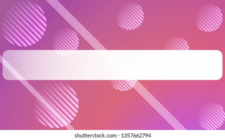 Blur Sweet Dreamy Gradient Color Background with Line, Circle. For Abstract Modern Screen Design For Mobile App. Vector Illustration