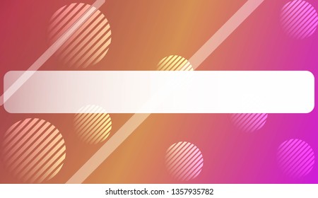 Blur Sweet Dreamy Gradient Color Background with Line, Circle. For Abstract Modern Screen Design For Mobile App. Vector Illustration
