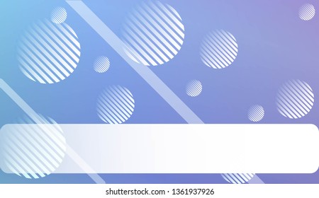 Blur Sweet Dreamy Gradient Color Background with Line, Circle. For Abstract Modern Screen Design For Mobile App. Vector Illustration
