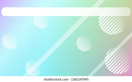 Blur Sweet Dreamy Gradient Color Background with Line, Circle. For Abstract Modern Screen Design For Mobile App. Vector Illustration.