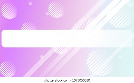 Blur Sweet Dreamy Gradient Color Background with Line, Circle. For Abstract Modern Screen Design For Mobile App. Vector Illustration.