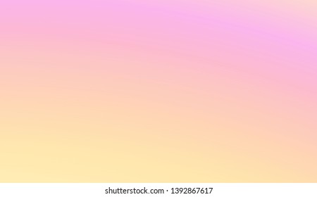 Blur Sweet Dreamy Gradient Color Background. For Ad, Presentation, Card. Vector Illustration