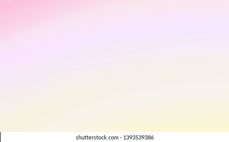 Blur Sweet Dreamy Gradient Color Background. For Ad, Presentation, Card. Vector Illustration