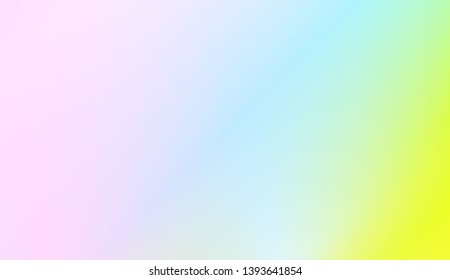 Blur Sweet Dreamy Gradient Color Background. For Ad, Presentation, Card. Vector Illustration