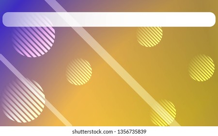 Blur Sweet Dreamy Gradient geometric Color Background with Line, Circle. For Abstract Modern Screen Design For Mobile App. Vector Illustration