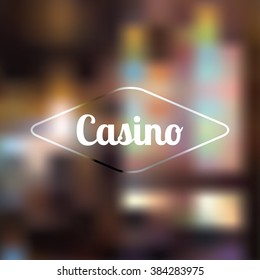 Blur vector casino abstract background vector A4 design. Colorful blurred background. vector illustrator design wallpaper. Annual Report Backdrop. Can be use for Casino Vegas Background