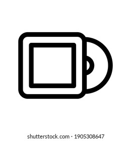 bluray icon or logo isolated sign symbol vector illustration - high quality black style vector icons
