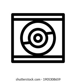 bluray icon or logo isolated sign symbol vector illustration - high quality black style vector icons
