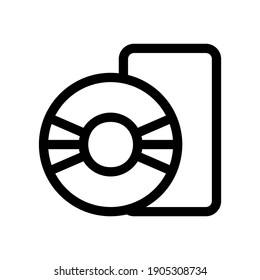 bluray icon or logo isolated sign symbol vector illustration - high quality black style vector icons
