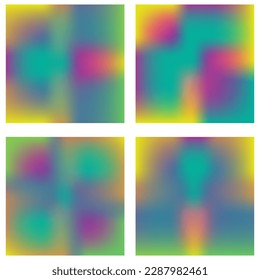 blured abstract background template with gradion color bokeh