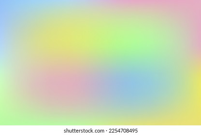 Blured Color Background. Design colorful holographic gradient background. vector