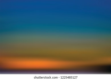 Blured sky vector.