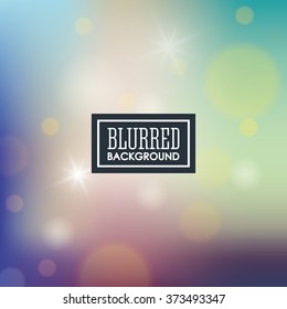 Blurre background graphic 