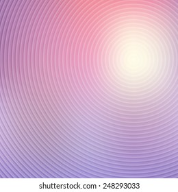 Blurred abstract background with circle