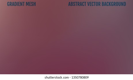 Blurred abstract background colorful gradient mesh. Vector illustration for your graphic design, banner, poster and app.