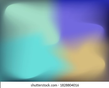 Fondo abstracto borroso con gradiente colorido. Diseño para publicidad, banner y afiche. Ilustración del vector