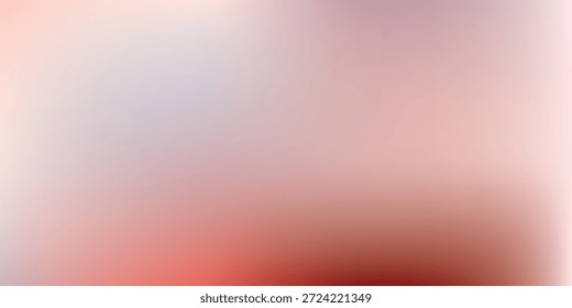 A blurred, abstract background featuring a smooth gradient transition from soft pink to a deeper red, creating a gentle and warm visual effect.