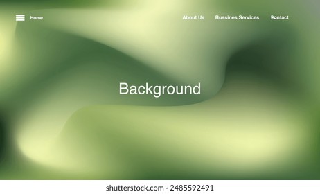 Blurred abstract background image of dark green color gradient used as illustration. Designing posters or advertisements.