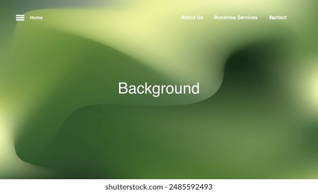 Blurred abstract background image of dark green color gradient used as illustration. Designing posters or advertisements.