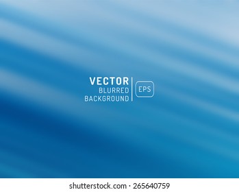 Blurred abstract background. smooth blue vector backgrounds for design. Vector web and mobile interface background.
