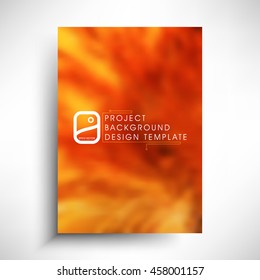 blurred abstract background template for your report, design, illustration, project concept. eps10 vector
