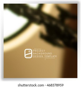 blurred abstract background template for your report, design, illustration, project concept. eps10 vector