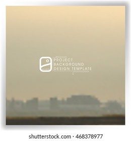 blurred abstract background template for your report, design, illustration, project concept. eps10 vector