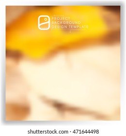 blurred abstract background template for your report, design, illustration, project concept. eps10 vector