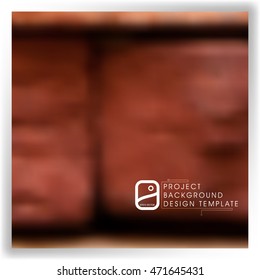 blurred abstract background template for your report, design, illustration, project concept. eps10 vector