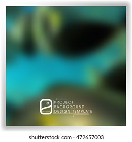 blurred abstract background template for your report, design, illustration, project concept. eps10 vector