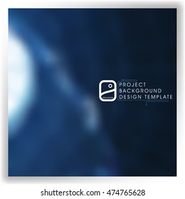 blurred abstract background template for your report, design, illustration, project concept. eps10 vector