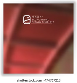 blurred abstract background template for your report, design, illustration, project concept. eps10 vector