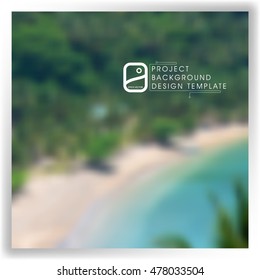 blurred abstract background template for your report, design, illustration, project concept. eps10 vector