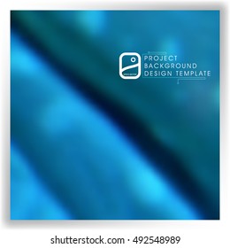 blurred abstract background template for your report, design, illustration, project concept. eps10 vector