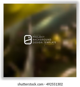 blurred abstract background template for your report, design, illustration, project concept. eps10 vector