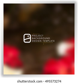 plantilla de fondo abstracto borrosa para el informe, diseño, ilustración, concepto de proyecto. vector eps10