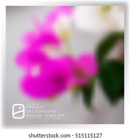 blurred abstract background template for your report, design, illustration, project concept. eps10 vector