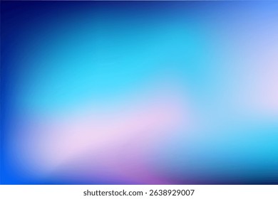 Blurred Abstract background with vibrant gradient blend in blue, pink, and purple tones, perfect for modern designs.