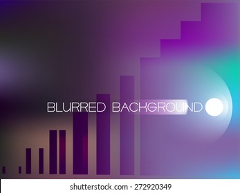 Blurred abstract background-color design for filling artistic elements.