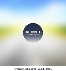 Blurred abstract backgrounds vector. Blurred Sunset, sunrise landscape wallpape
