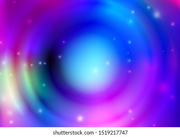 Blurred abstract circles with colorful background. Vector Eps10