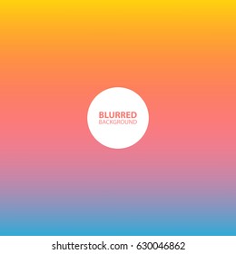 Blurred abstract color background. Vector illustration.