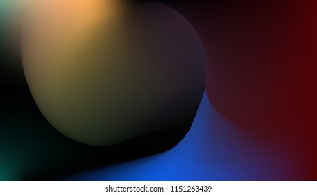 Blurred abstract glowing colorful background. Backdrop for design. Vector EPS 8