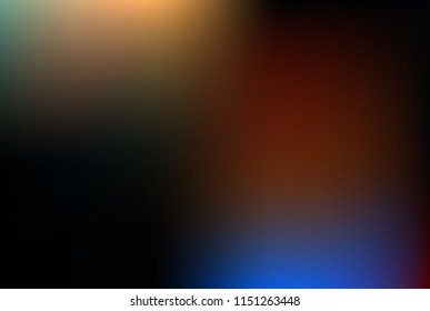 Blurred abstract glowing colorful background. Backdrop for design. Vector EPS 8