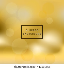 Blurred abstract gradient background for web, presentations and prints. Blur gold image, abstraction in golden color, bright light effect holographic, soft business graphic design wallpaper smooth